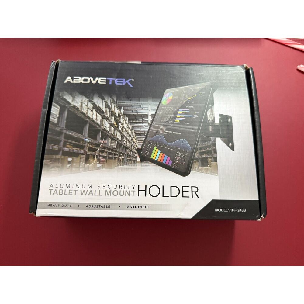 Abovetek Aluminum Security Tablet Wall amount Holder
